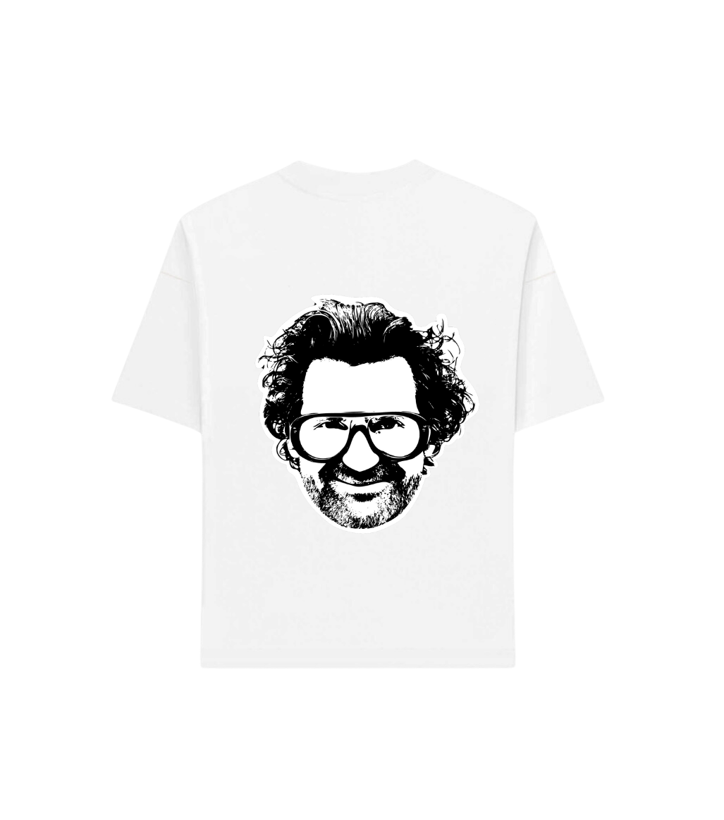 GEORGE. STUDIOS ORIGIN Heavyweight Unisex t-shirt in colour white