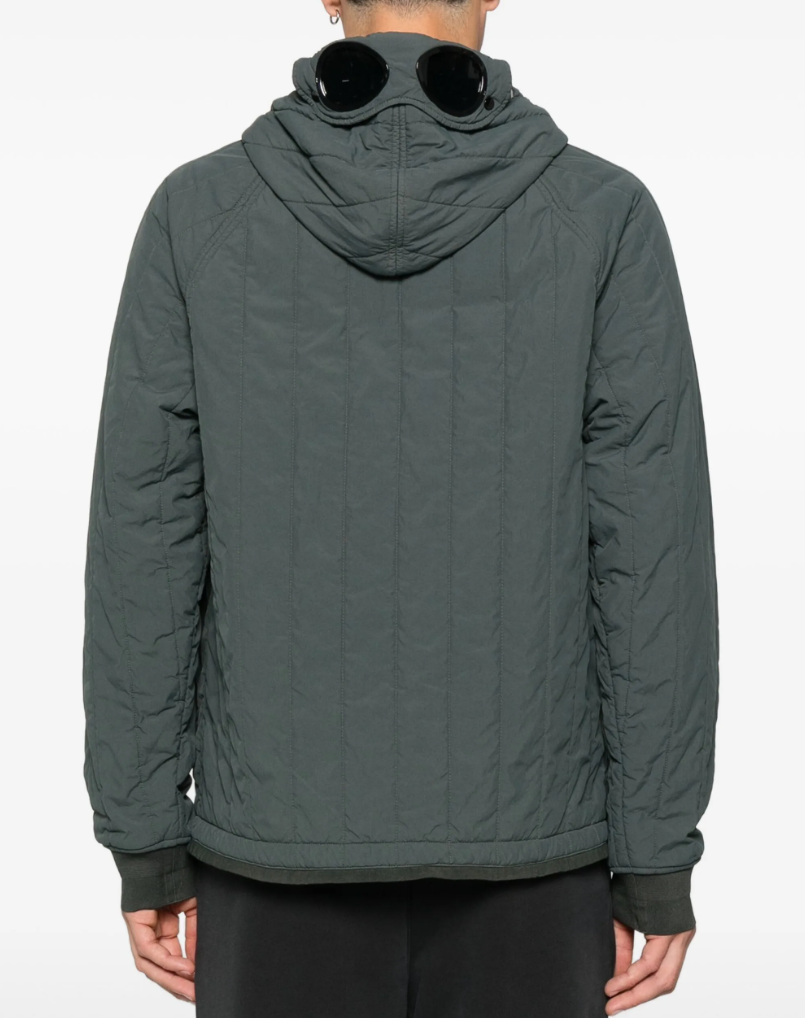 C.P. Company Men Goggle Padded Jacket Green