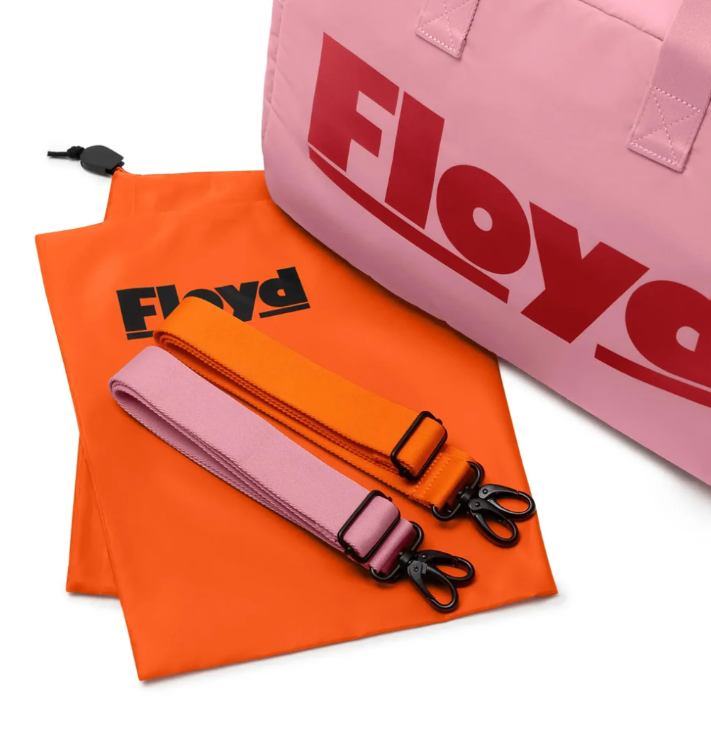 Floyd Weekender Travel Bag Sugar Pink