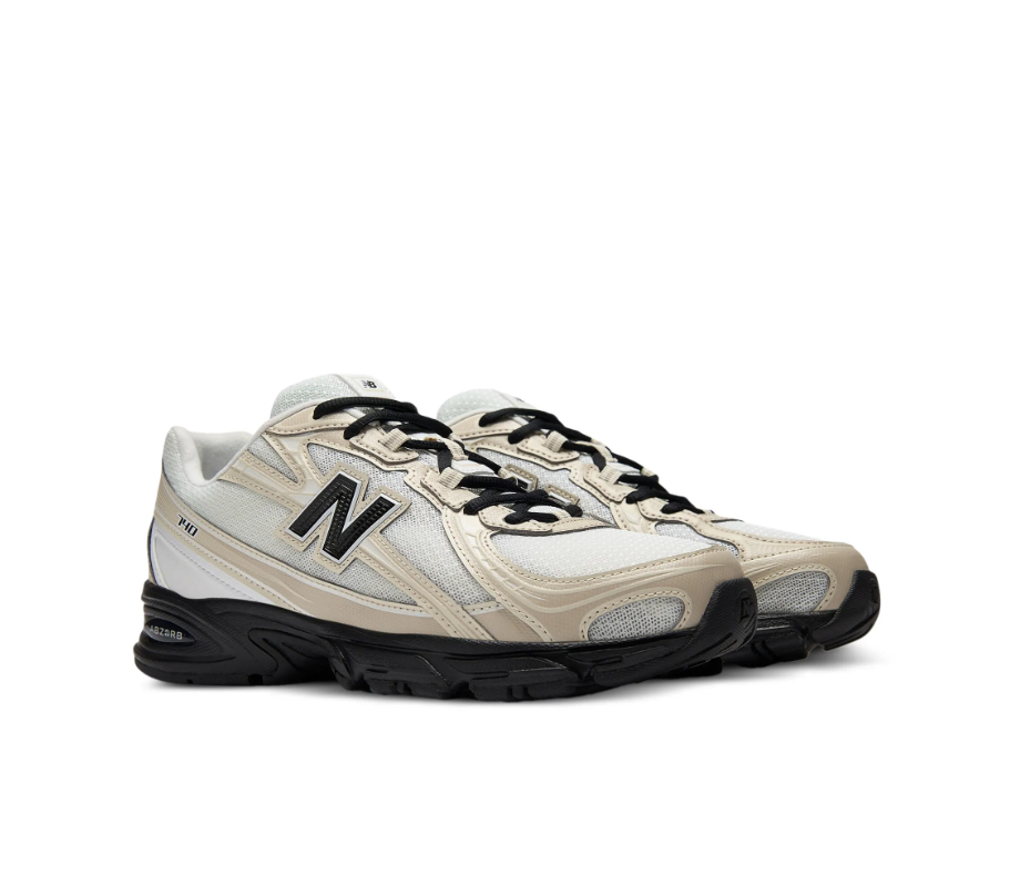New Balance Men 740 Mesh Overlay Sneakers Beige Grey