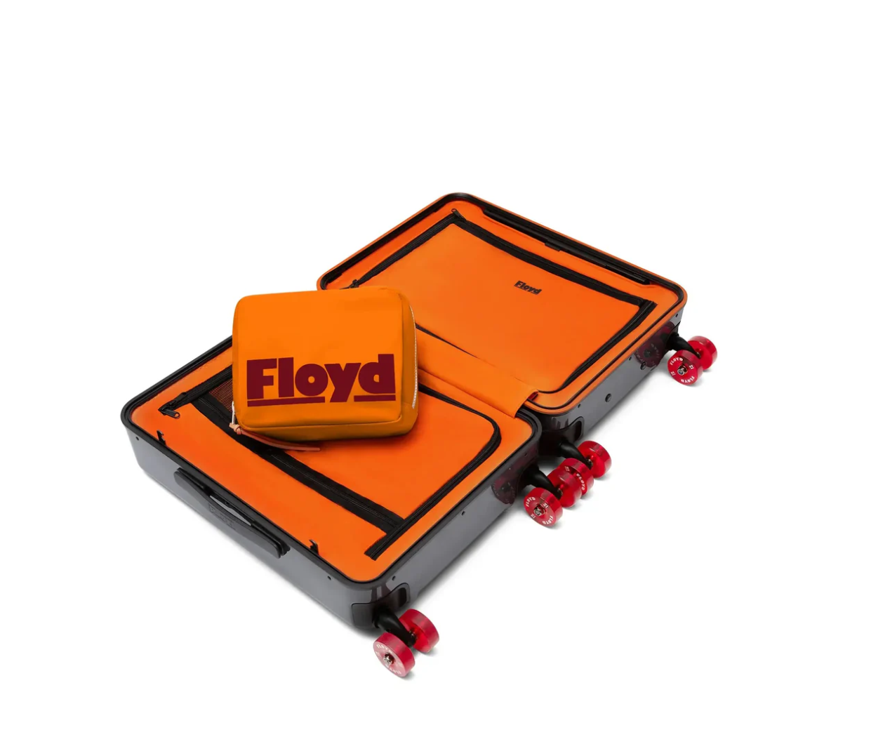 Floyd Wash Bag in colour Hot Orange