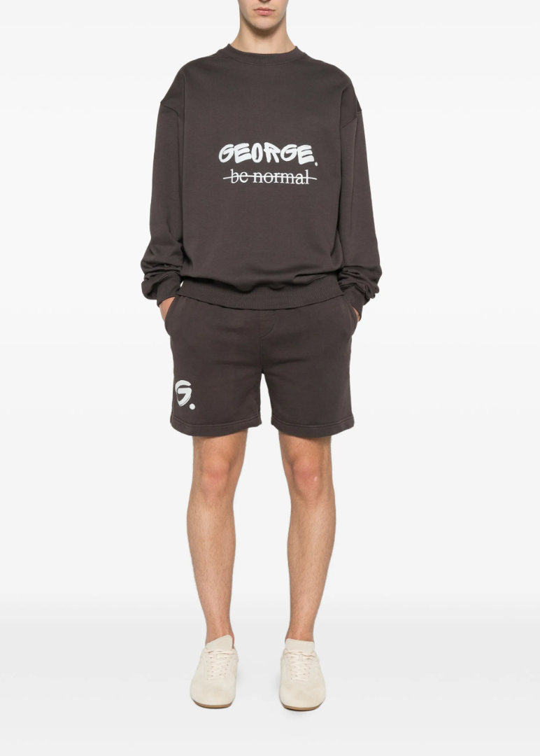 GEORGE. STUDIOS RIDER Heavyweight Unisex Sweatshirt in colour vintage black