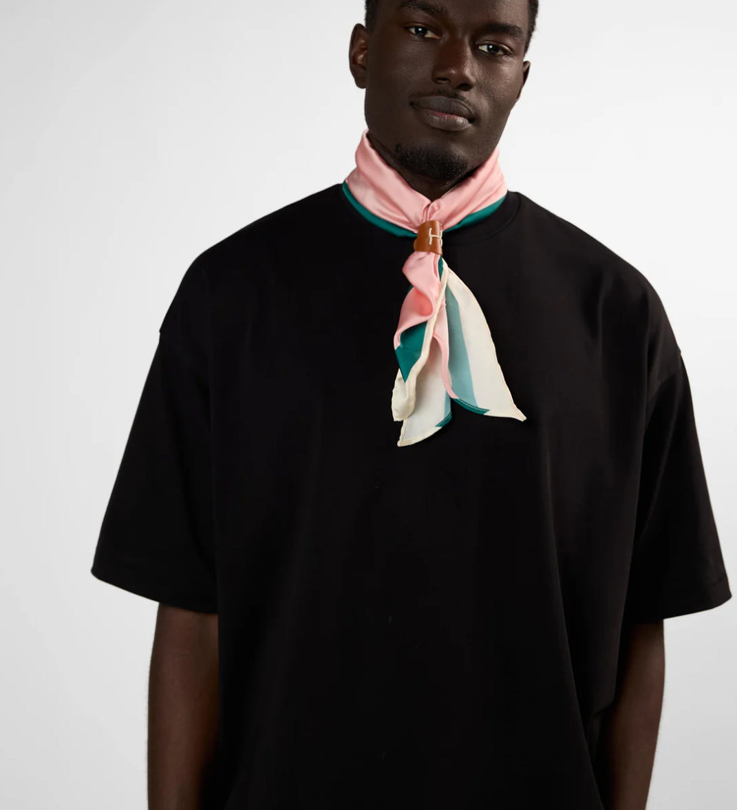 HOPEIUM men’s “NICE ONE DICKHEAD” T-shirt in black with oversized fit and bold 3D back print.