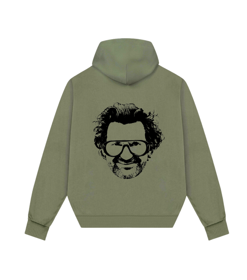 GEORGE. STUDIOS ELEMENT Heavyweight Unisex Hoodie in colour olive