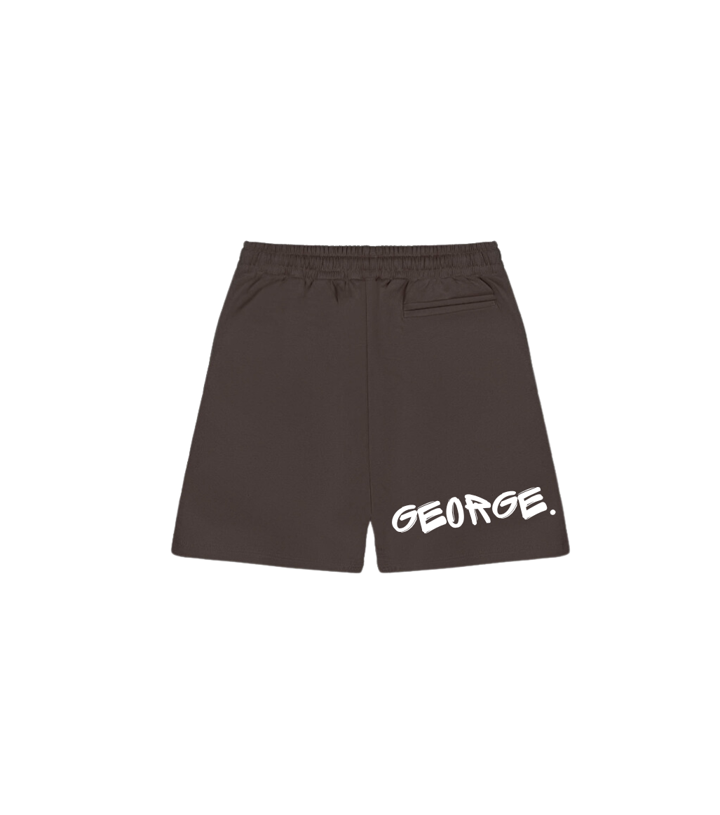 GEORGE. STUDIOS CIPHER Heavyweight Unisex shorts in colour vintage black
