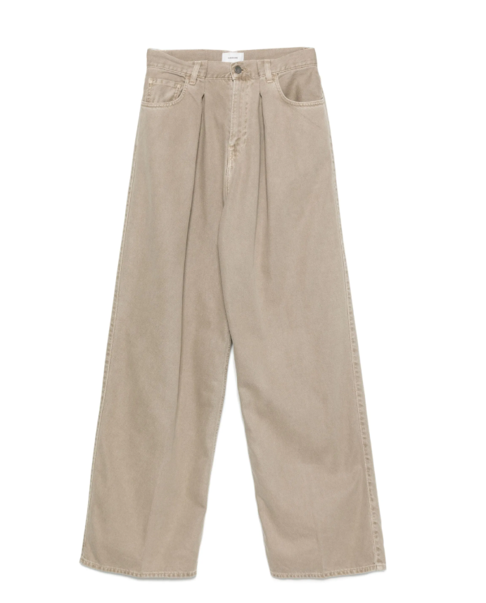 Jeans with Pleats