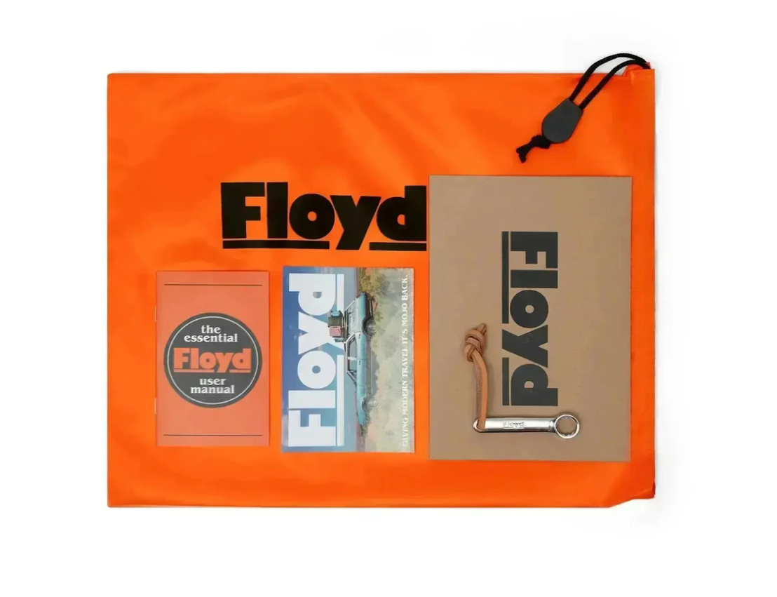 Floyd Cabin Carry-On Luggage Hot Orange