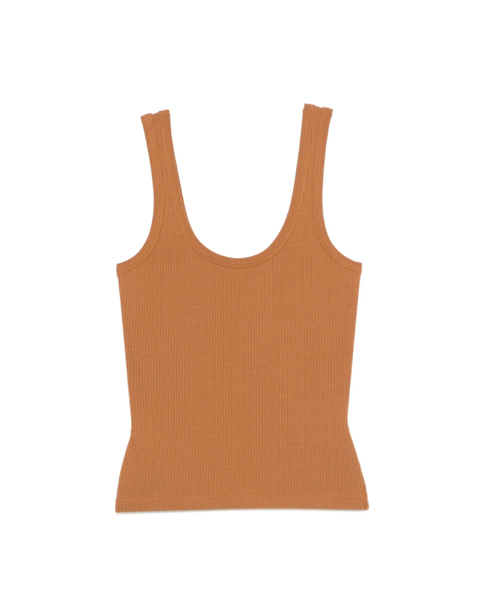 D. Sofia Ribbed Tank Top