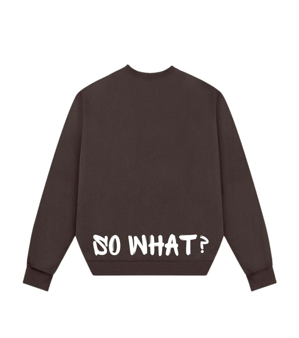 GEORGE. STUDIOS RIDER Heavyweight Unisex Sweatshirt in colour vintage black