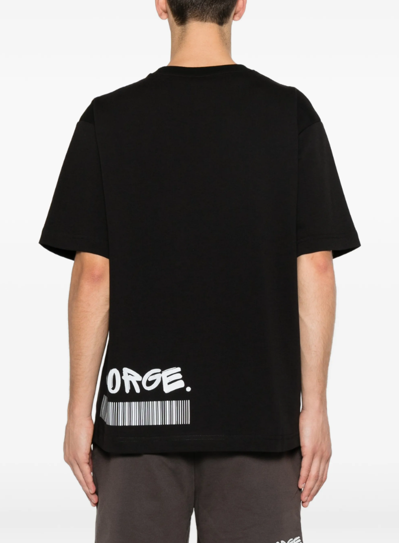 GEORGE. STUDIOS VIPER Heavyweight Unisex T-Shirt in colour black
