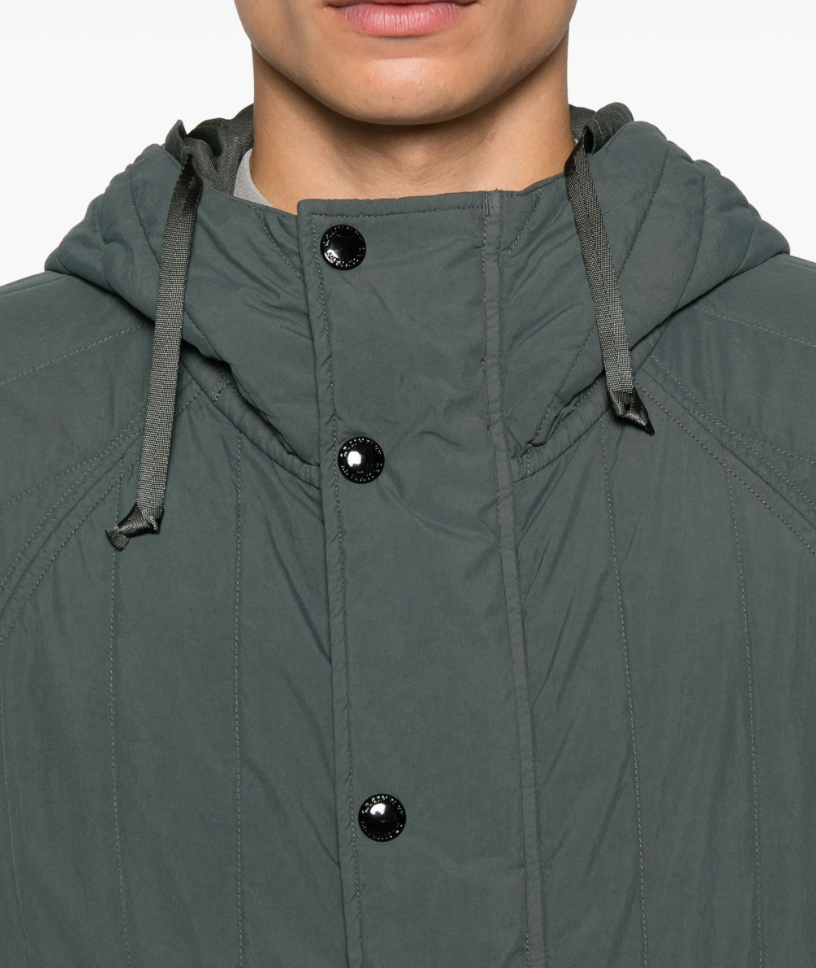 C.P. Company Men Goggle Padded Jacket Green