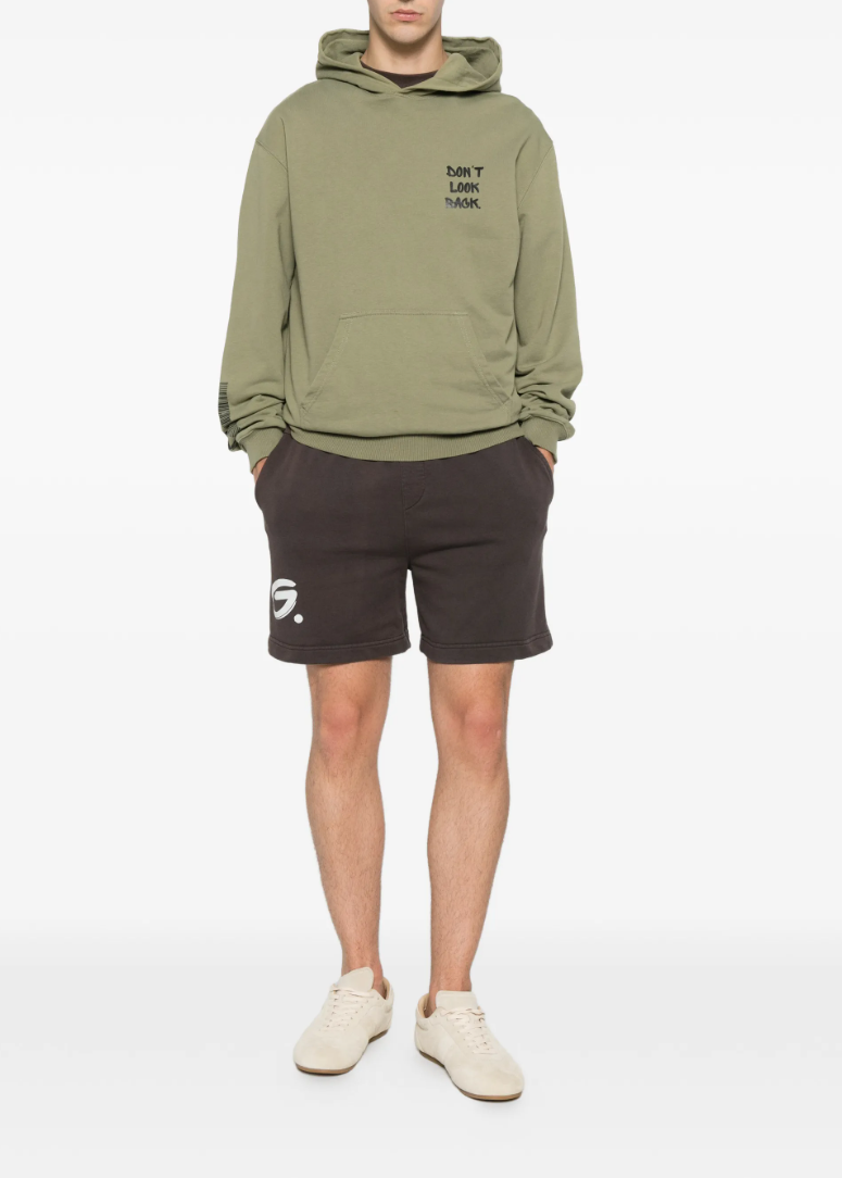 GEORGE. STUDIOS ELEMENT Heavyweight Unisex Hoodie in colour olive