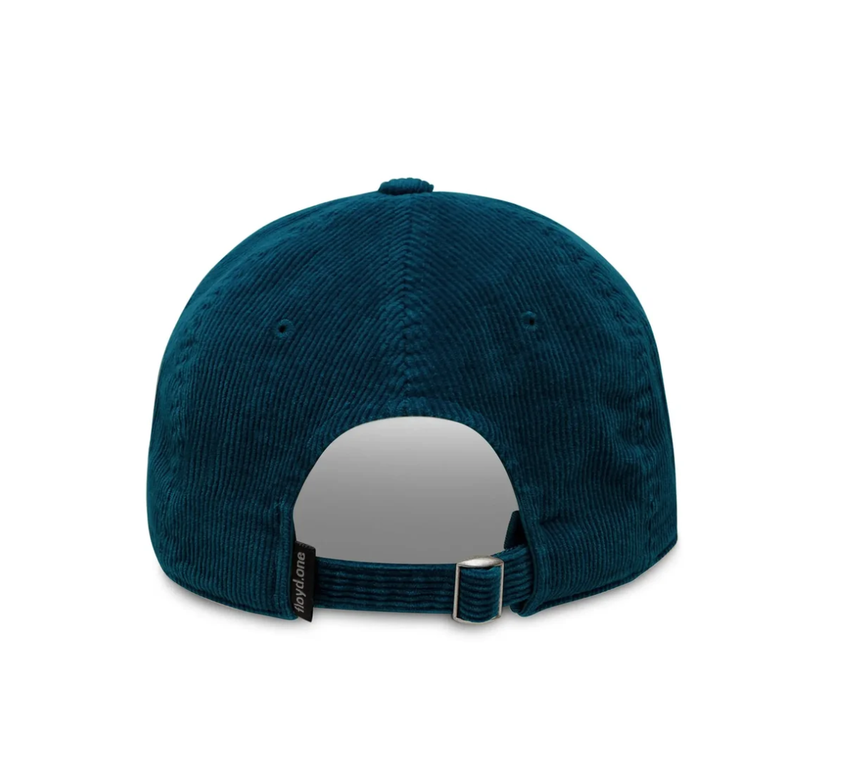 Floyd Cap Cord in Wave Blue, a unisex 11-wale corduroy cap with signature Floyd embroidery and adjustable fit.