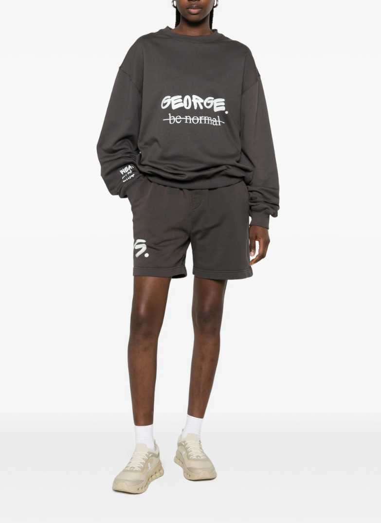 GEORGE. STUDIOS RIDER Heavyweight Unisex Sweatshirt in colour vintage black