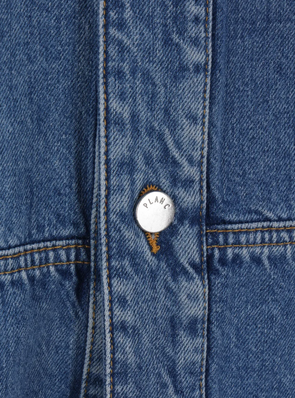 Plan C Women Button-Up Denim Jacket Indigo Blue