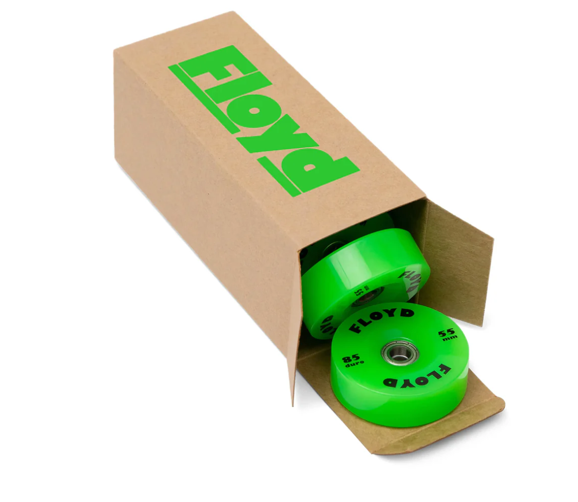 Wheel Set (8pcs) LASER GREEN