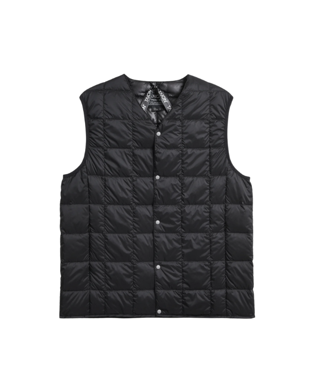 Basic V-Neck Button Down Vest