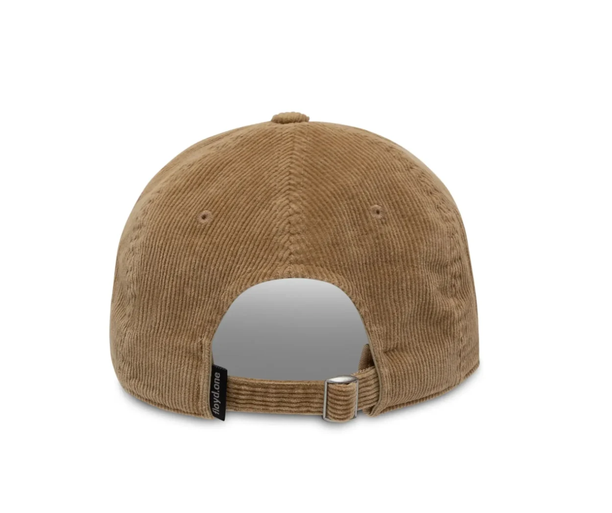 Floyd Cap Cord in Desert Sand, a unisex 11-wale corduroy cap with signature Floyd embroidery and adjustable fit.