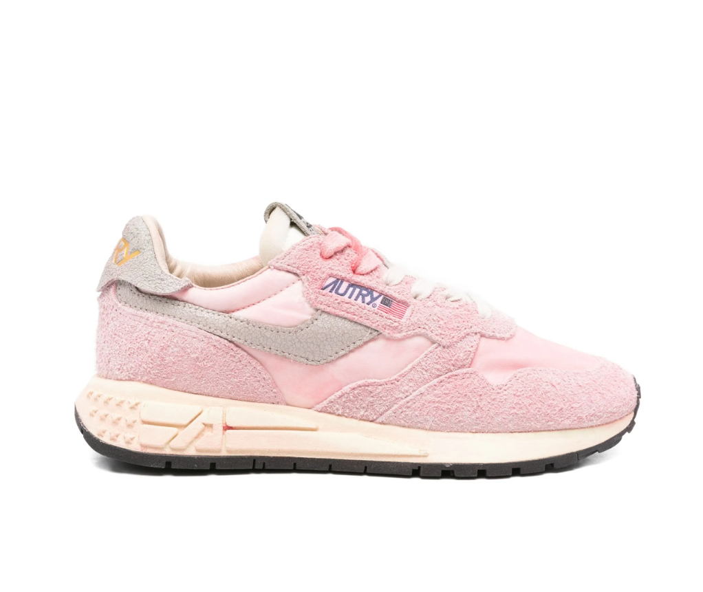 Reelwind Suede-Mesh Sneakers