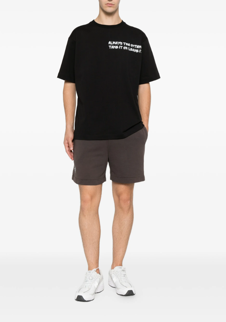 GEORGE. STUDIOS CIPHER Heavyweight Unisex shorts in colour vintage black