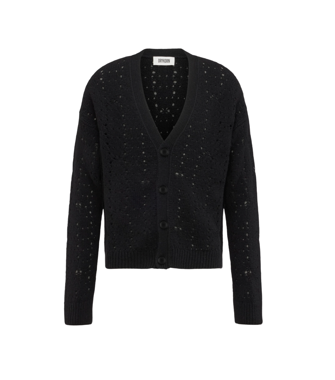 Button-Front Cardigan