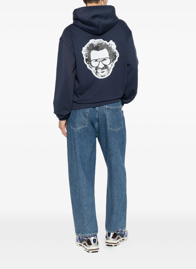 GEORGE. STUDIOS ELEMENT Heavyweight Unisex Hoodie in colour navy