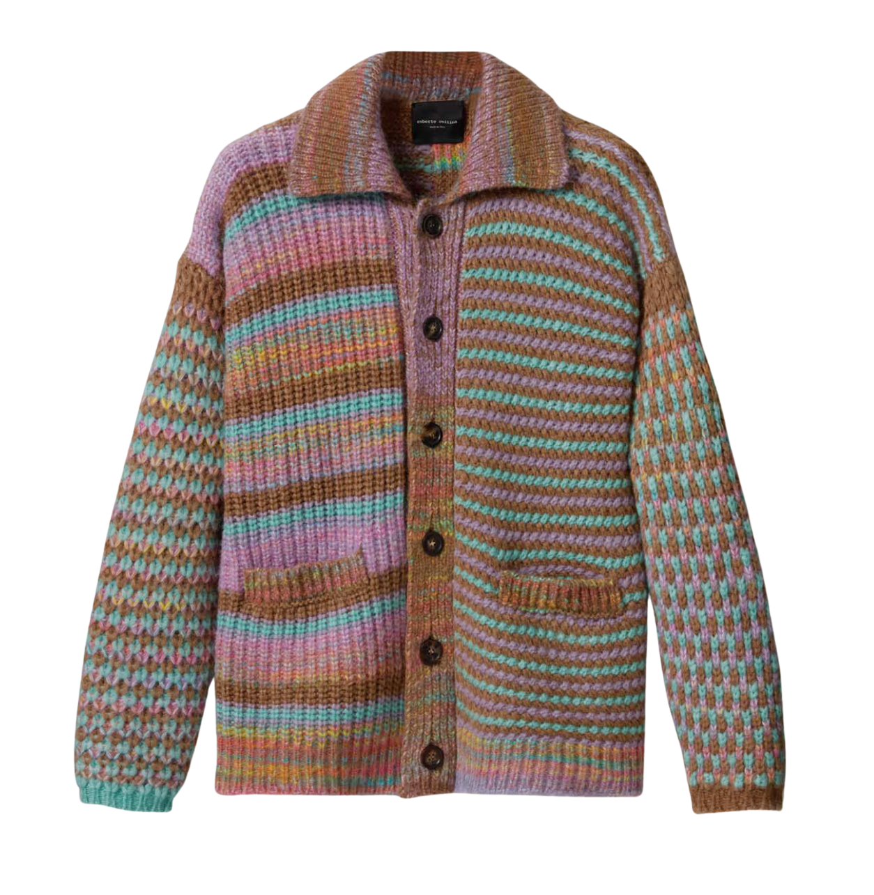 Mixed Stitch Cardigan