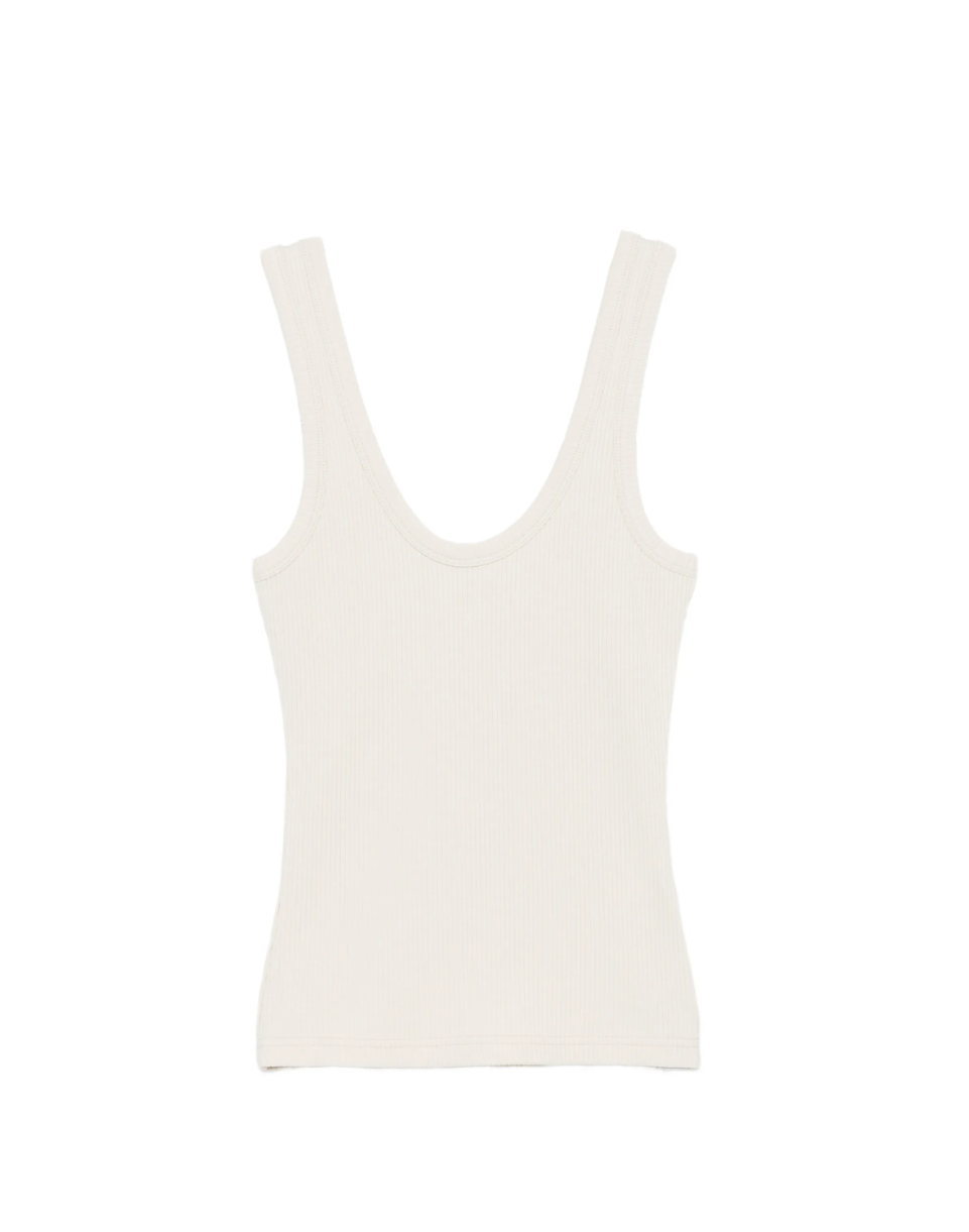 D. Sofia Ribbed Tank Top
