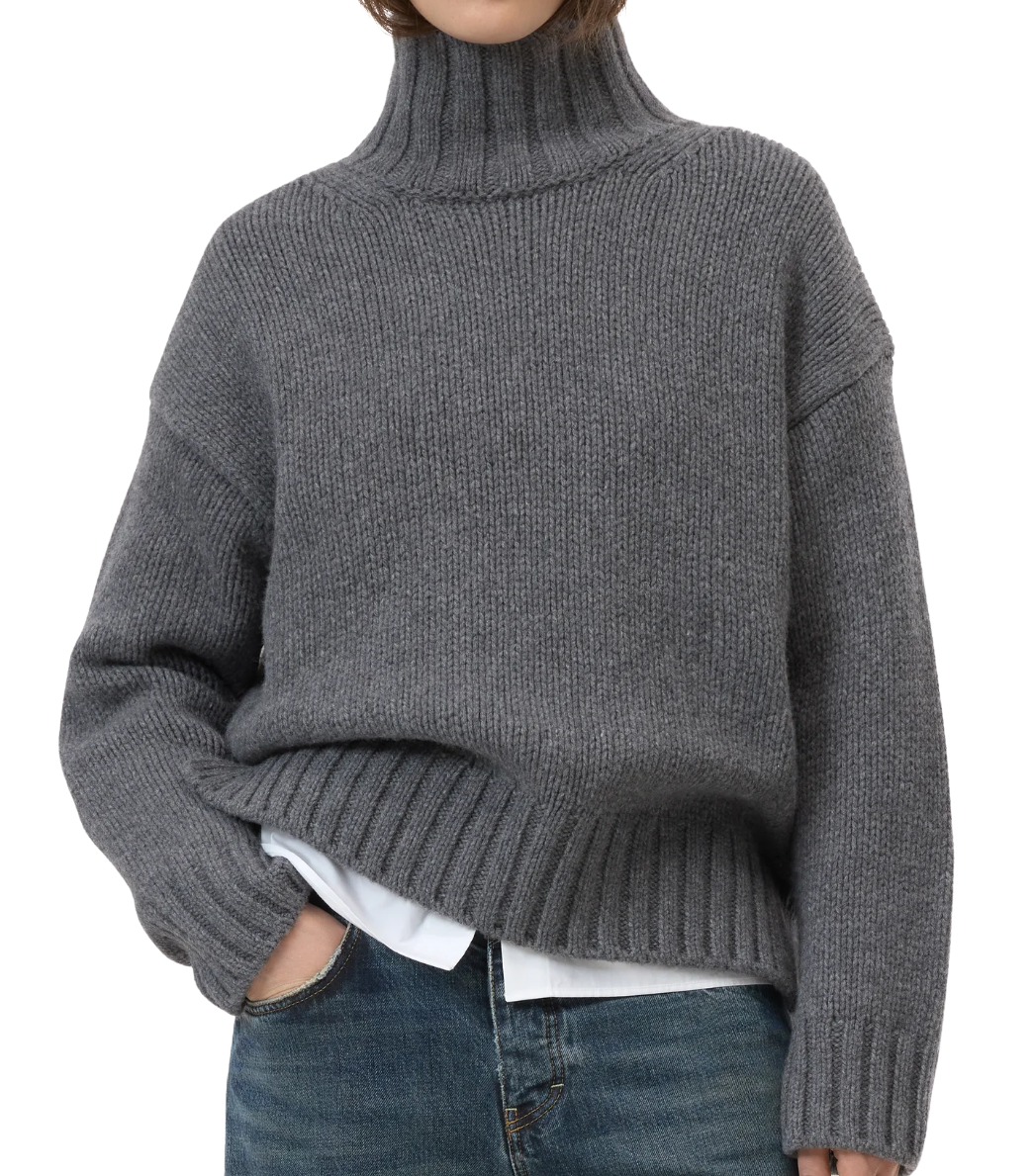 Turtleneck Wool Sweater