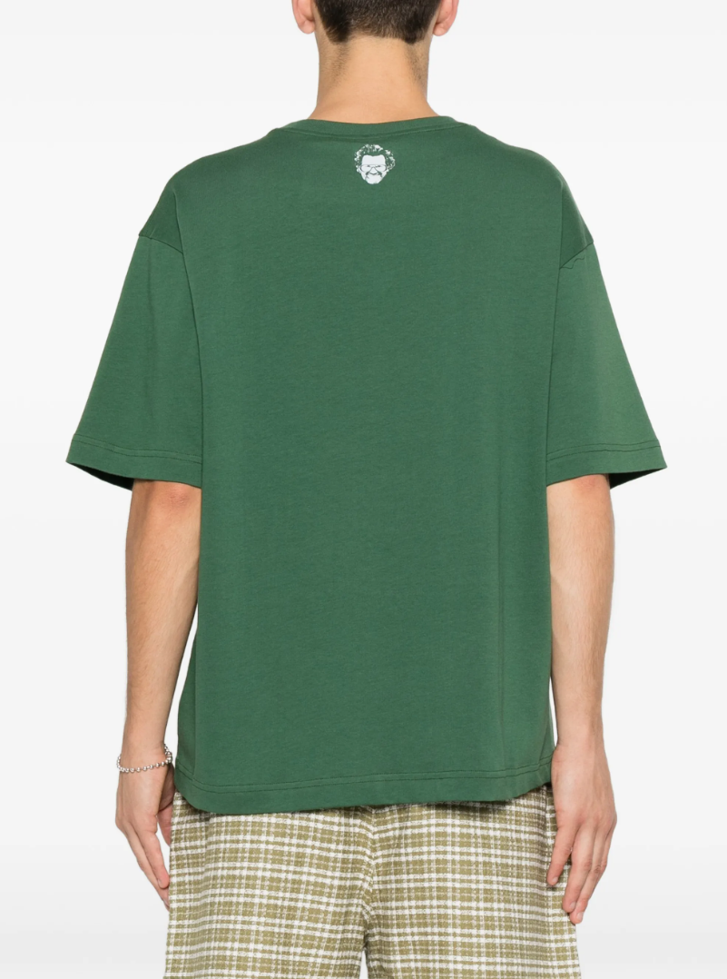 GEORGE. STUDIOS OUTLAW Heavyweight Unisex T-Shirt in colour green