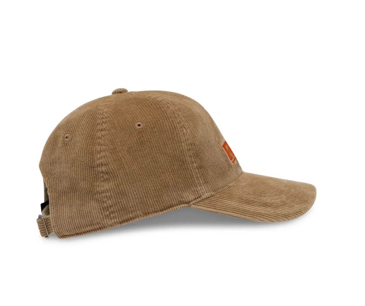 Floyd Cap Cord in Desert Sand, a unisex 11-wale corduroy cap with signature Floyd embroidery and adjustable fit.