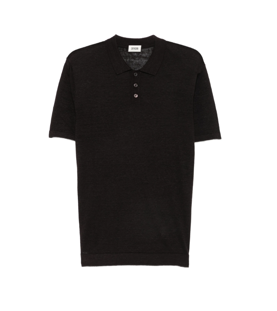 TRITON Linen Blend Polo Shirt