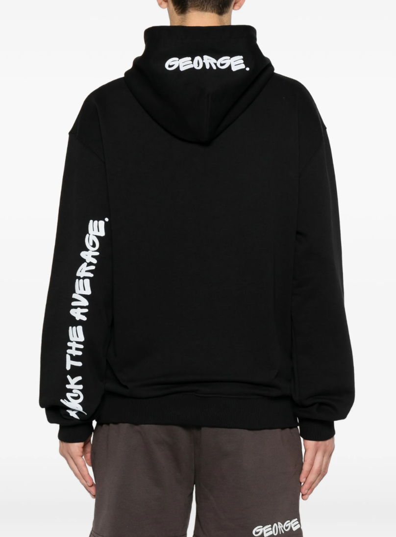 GEORGE. STUDIOS PRIME Heavyweight Unisex Hoodie in colour black