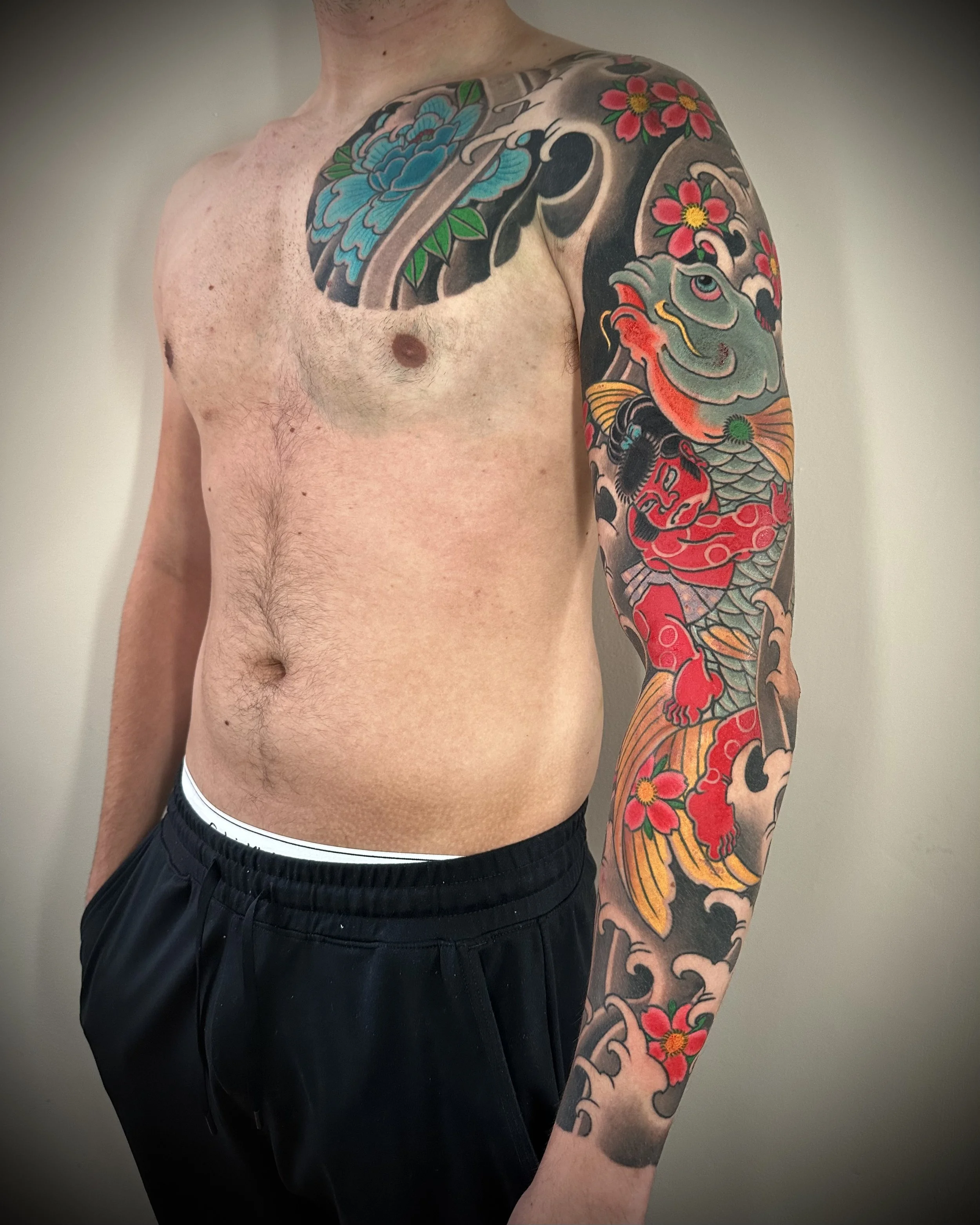 Aaron Willett Aaron Willett tattoo kings ship tattoo irezumi Japanese tattooportsmouth tattoo horimono southsea japanese tattoo collective tattoo japanese tattoo art irezumi artist asian tattoo asian tattoo artist traditional Japanese ink oriental ar