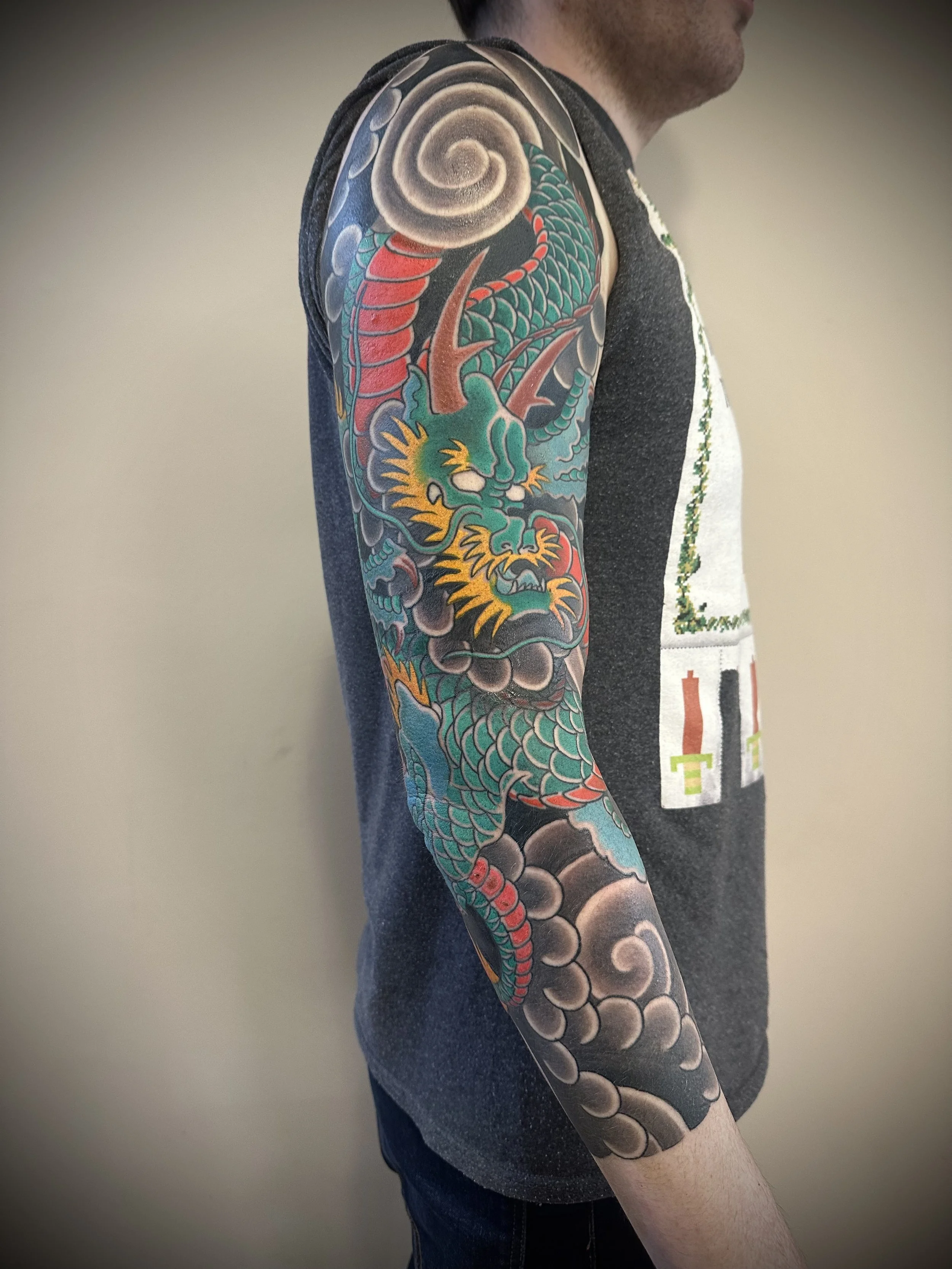 Aaron Willett Aaron Willett tattoo kings ship tattoo irezumi Japanese tattooportsmouth tattoo horimono southsea japanese tattoo collective tattoo japanese tattoo art irezumi artist asian tattoo asian tattoo artist traditional Japanese ink oriental ar