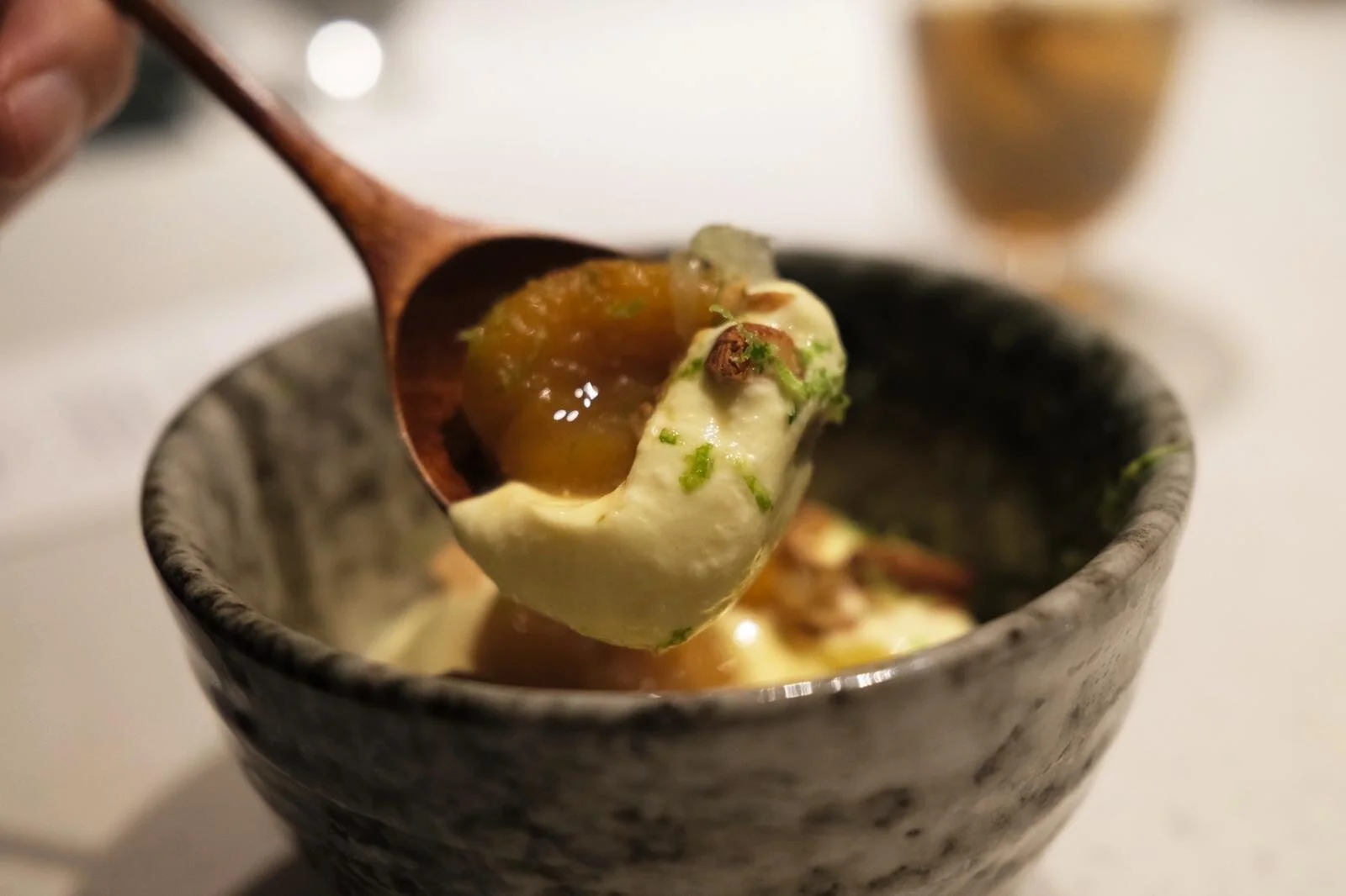 Apricot Compote, a sweet ending to a wonderful dinner. Image Credit: Gordon Khoo