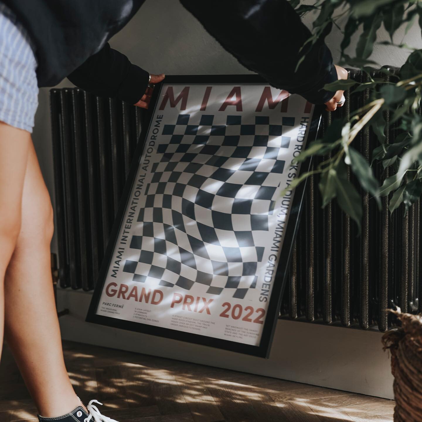 Limited edition @parcferme.co posters to mark the inaugural @f1 Miami Grand Prix 🏁 Printed by our planet-positive printers, on recycled paper, and hand-numbered by the PF team.

📷 @lids_harper 

#fastcarsslowliving #womeninmotorsport #planetpositiv