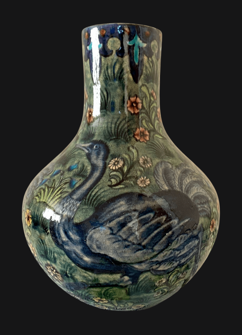 William De Morgan Vase