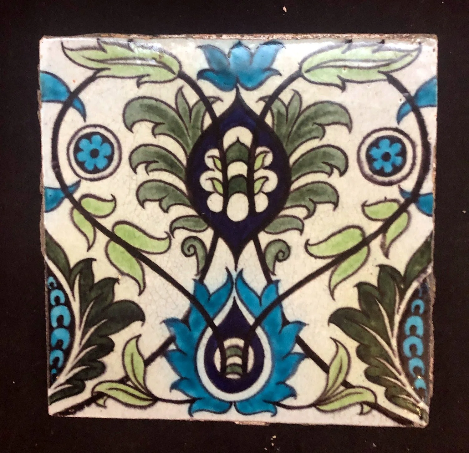 William De Morgan Tile