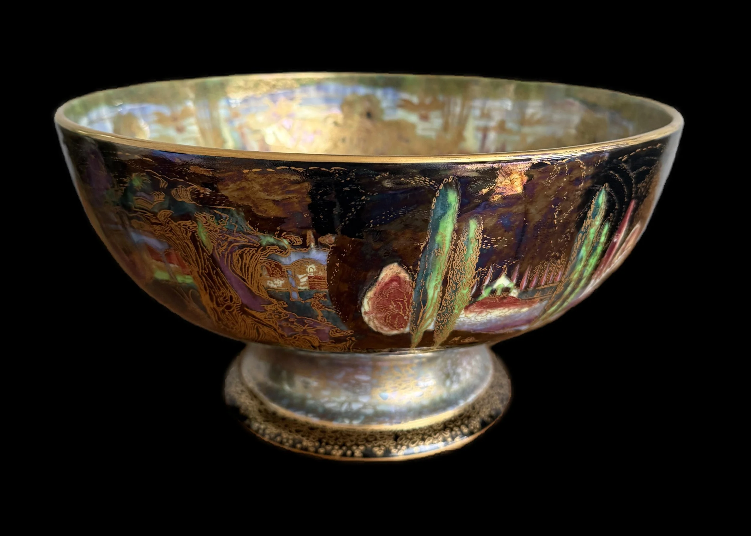 5650e  Wedgwood Fairyland Lustre Punch Bowl.JPG