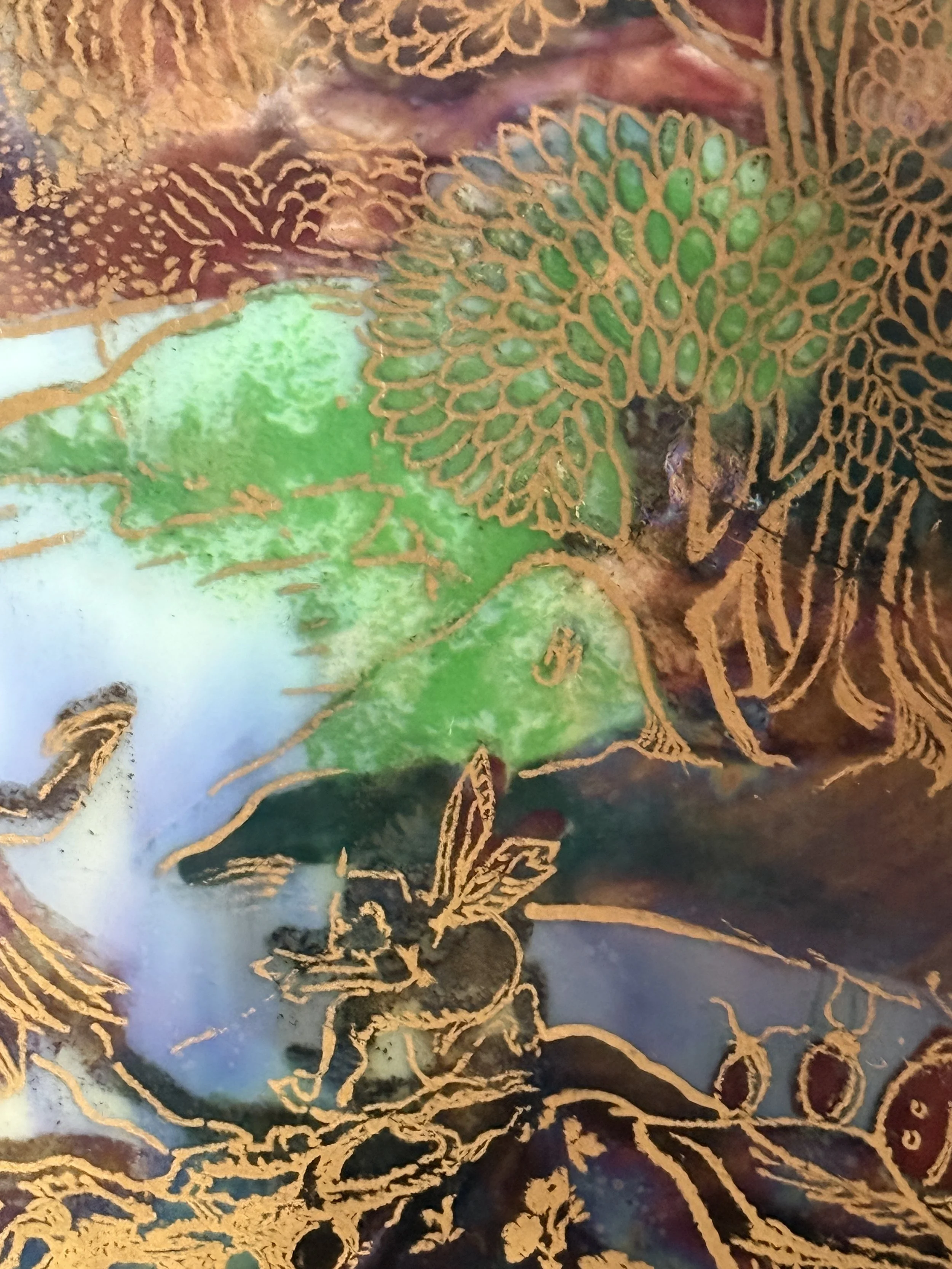 5650b  Wedgwood Fairyland Lustre Punch Bowl.JPEG