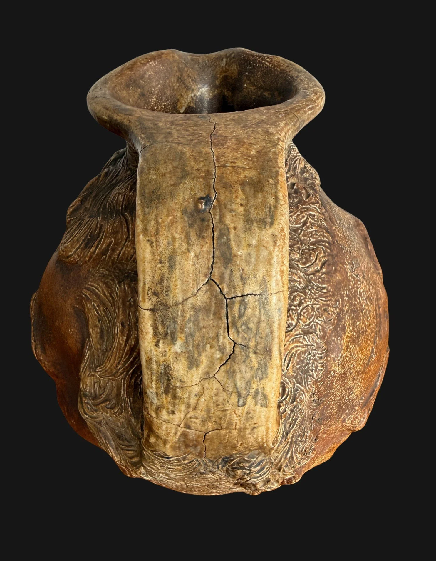 190e Martin Brothers Face Jug.jpg