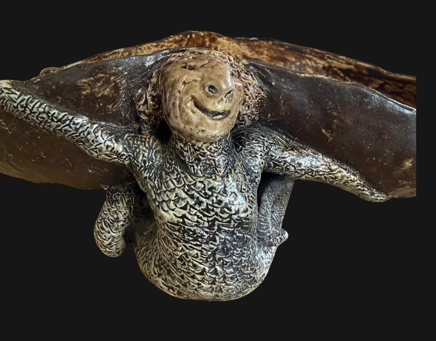 191f Martin Brothers Mermaid Dish.jpg