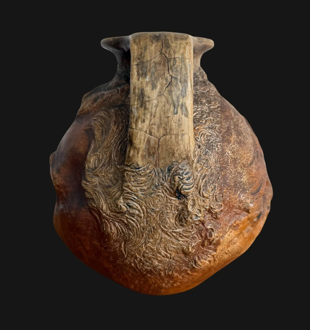 190a Martin Brothers Face Jug.jpg