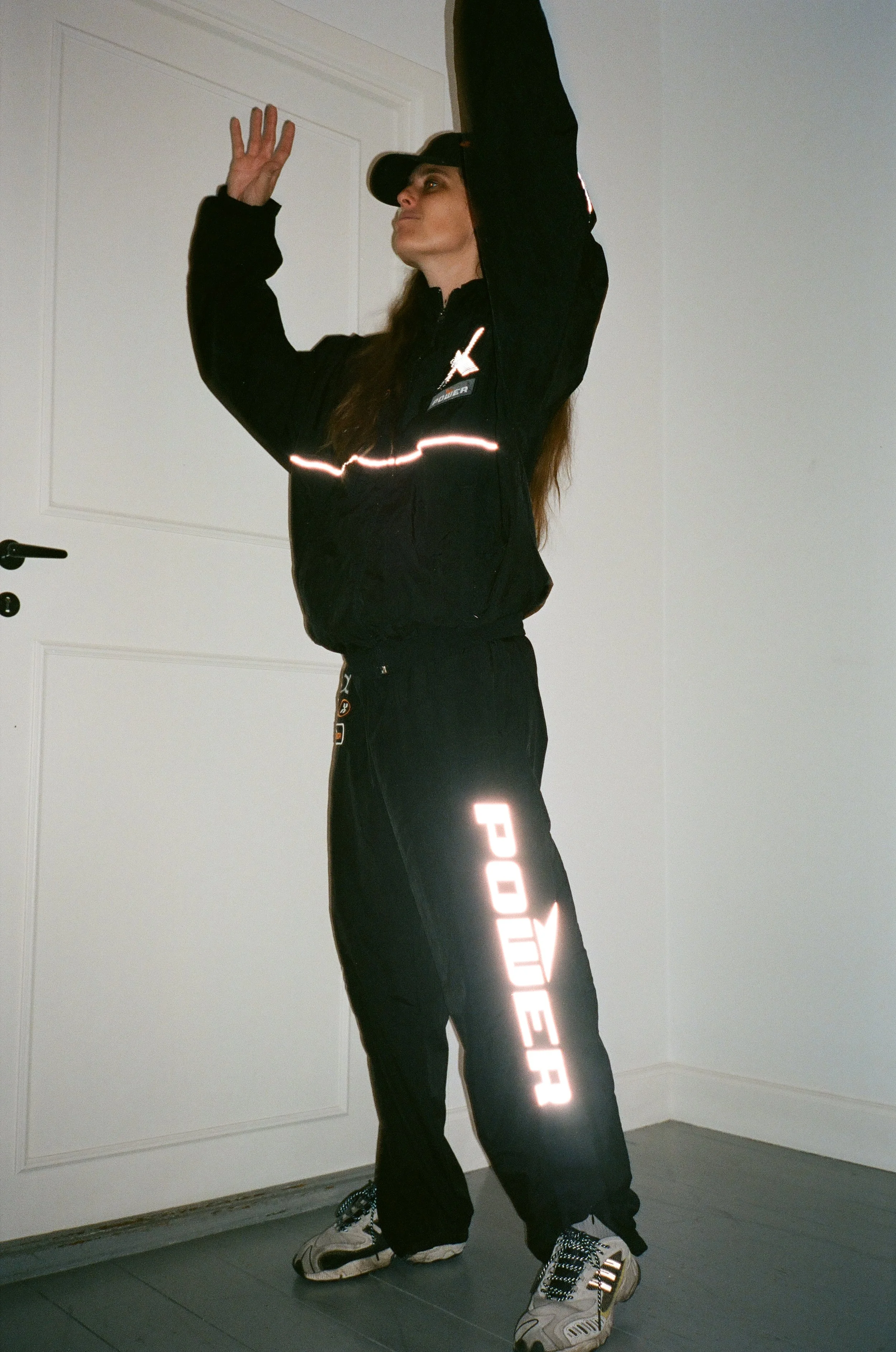 POWER campaign tracksuit