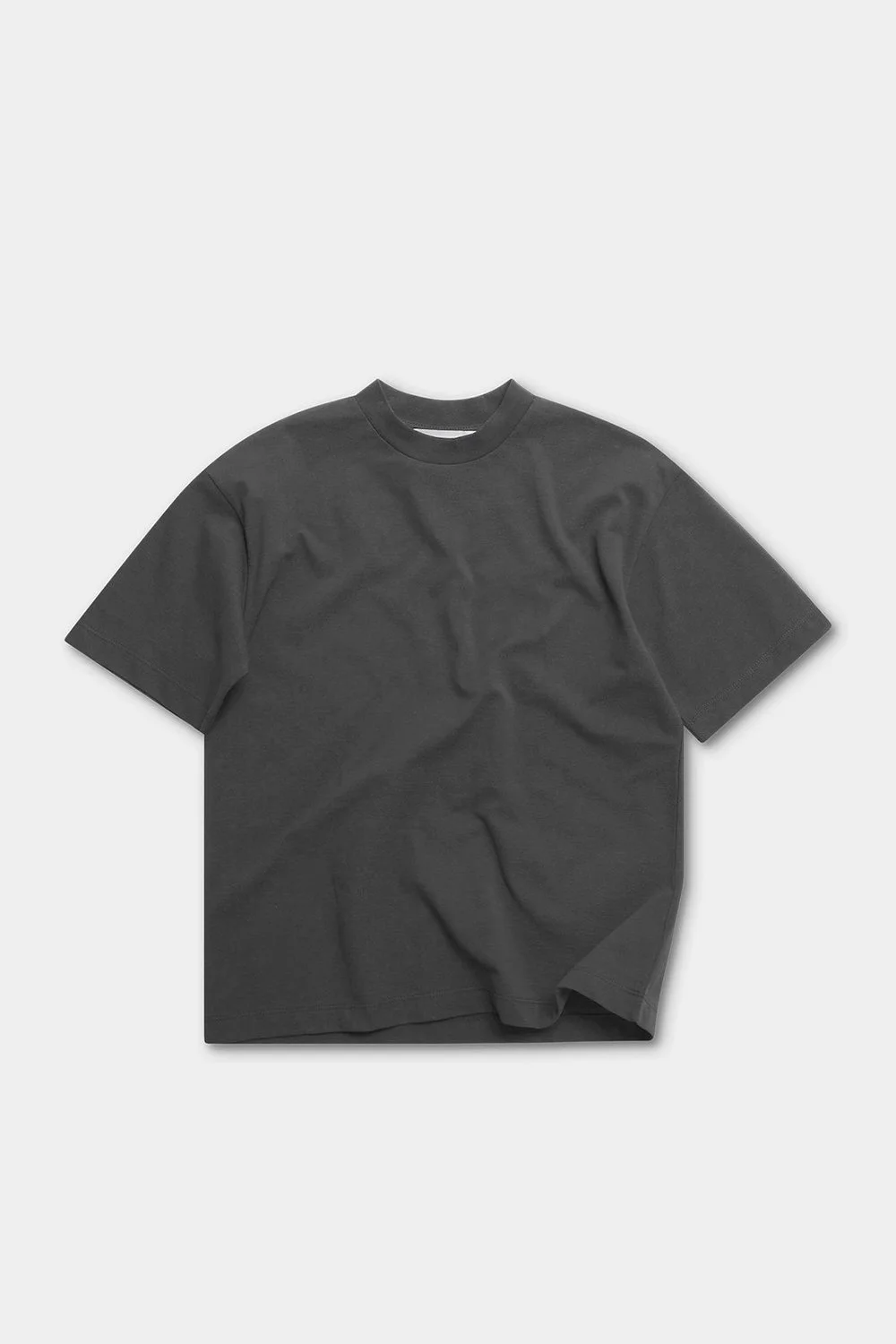 Blank Box Tee · Mid-weight · Faded Black