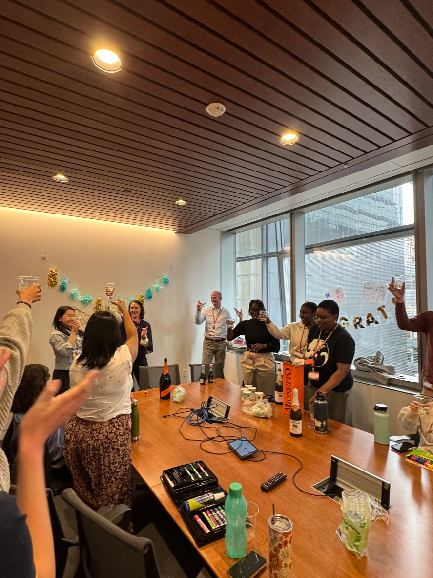 Cheers to Dr. Sherry Wang!