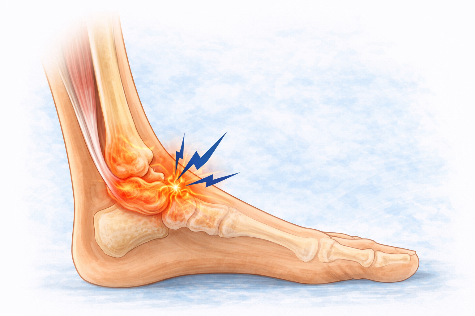 Tibialis posterior tendinitis