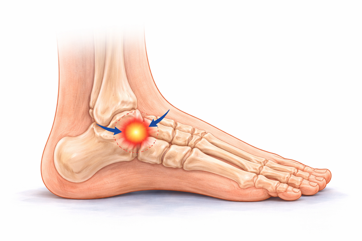 os tibiale externum - extra voetbeentje