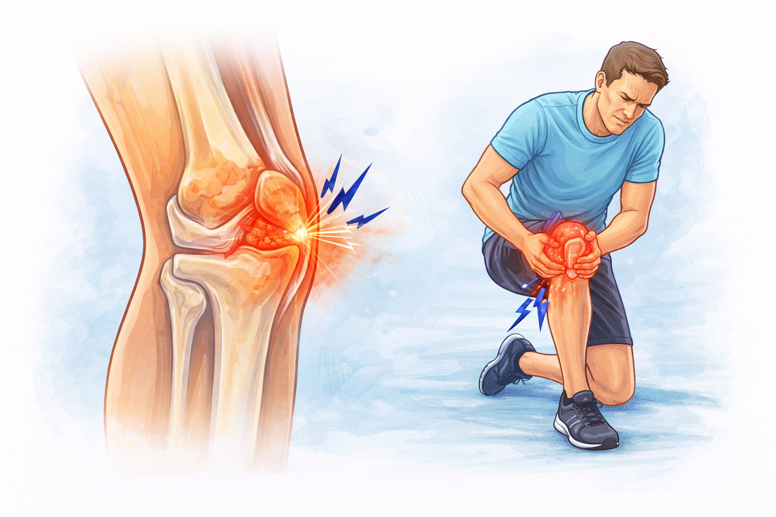 Lopersknie - runner's knee